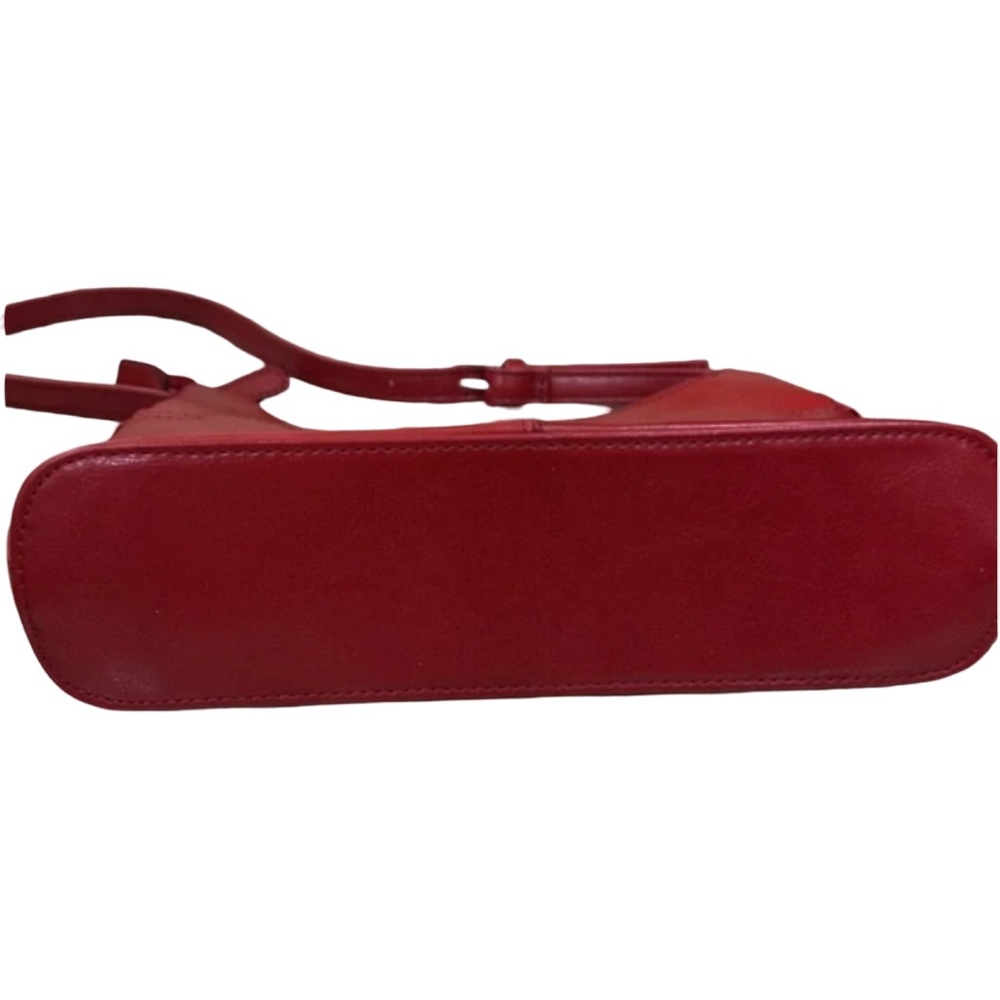 🍓Kenneth Cole Reaction Y2K Leather Shoulder Bag in Strawberry - Picture 4 of 6